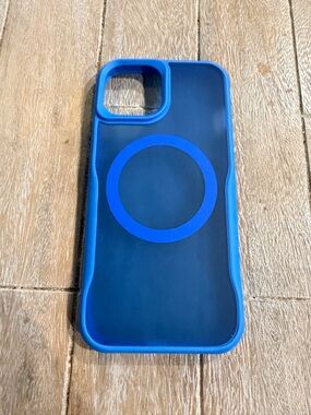 Blue MagSafe-Compatible iPhone Case